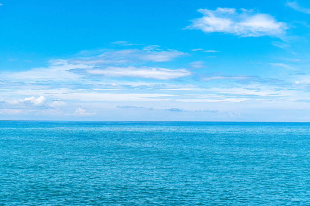 海と空