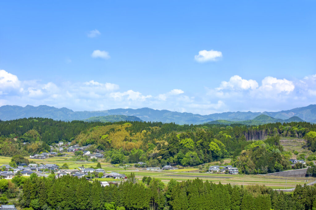 自然と空