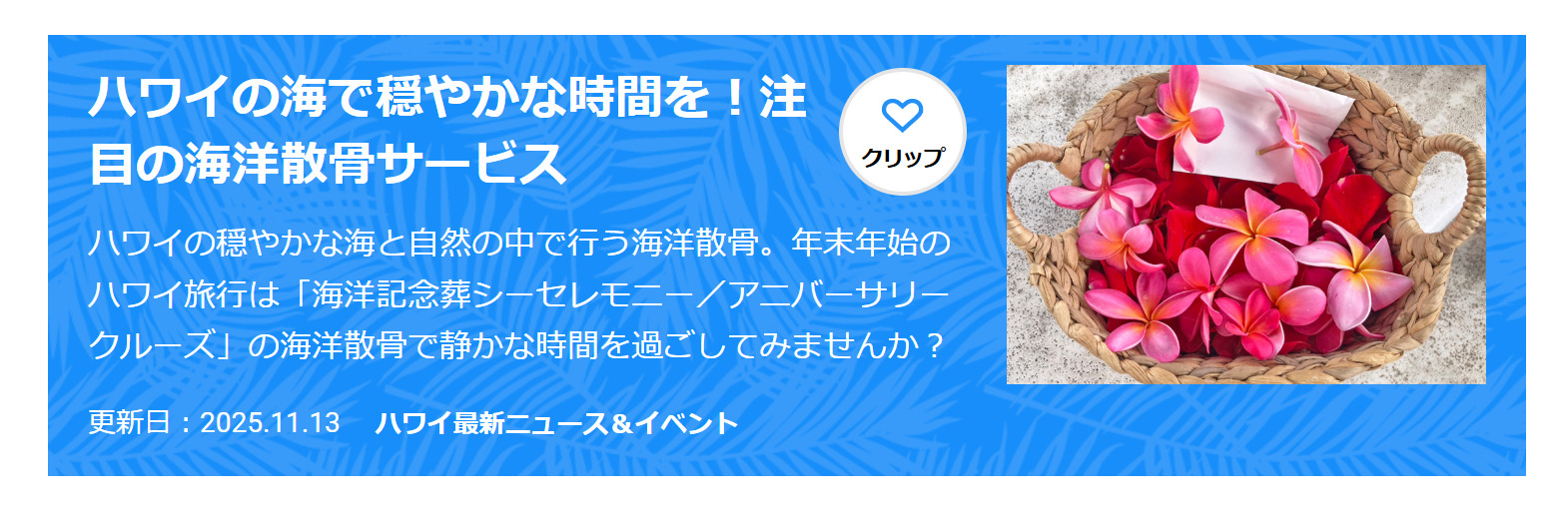 アロハストリート記事