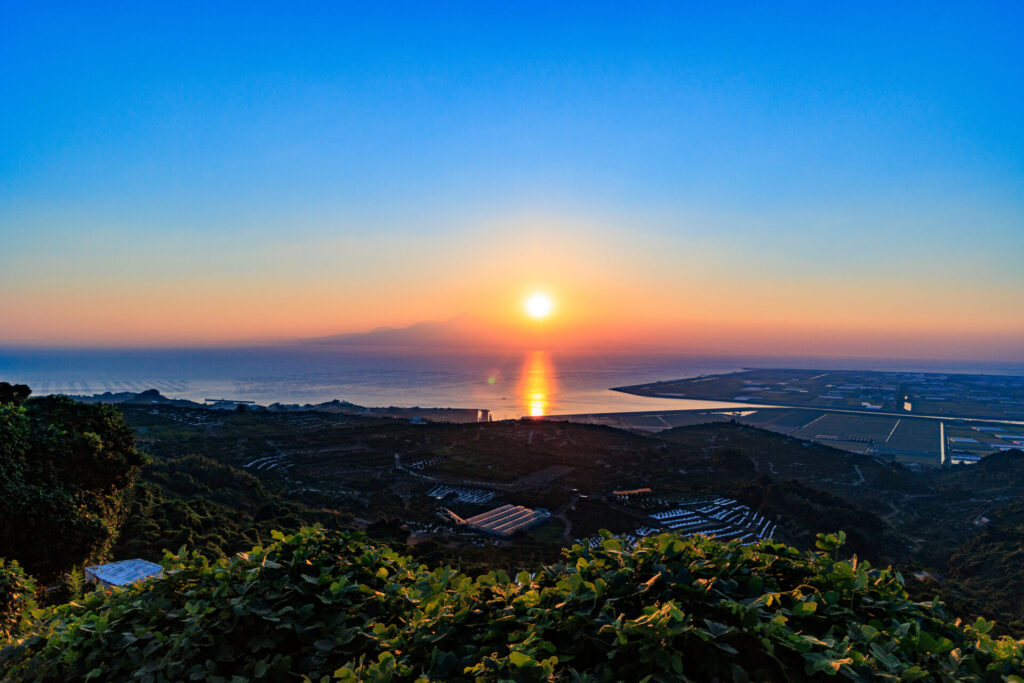 有明海の夕暮れ