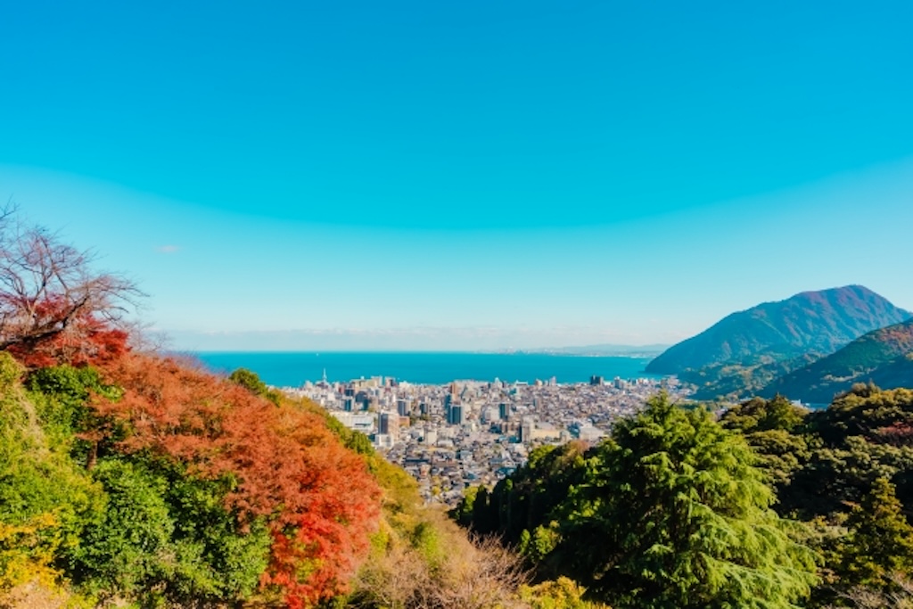 大分の海